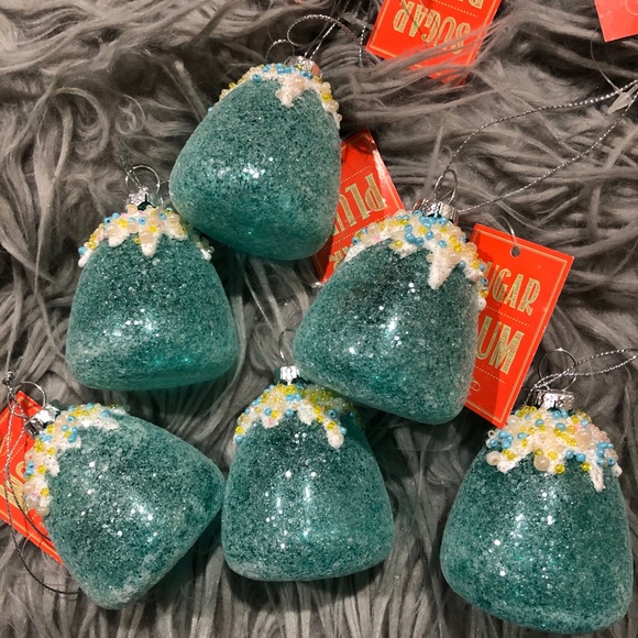 Glass Gumdrops Ornaments.-not for sale - Picture 2 of 2